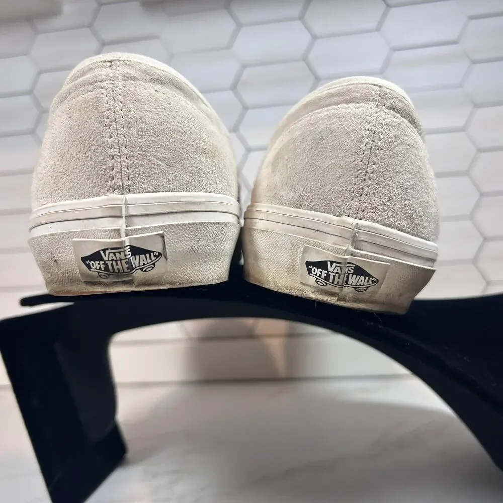 Vans Era Suede Sneakers Pink Cream Water Repellent Men 10.5 Women 12 Skate Shoes
